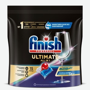 Моющее средство для посудомоечной машины Finish Ultimate 15 таблеток 3215678