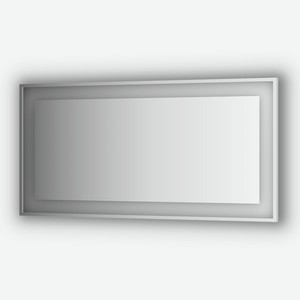 Зеркало в багетной раме со встроенным LED-светильником 35,5 W 150x75 см Evoform
