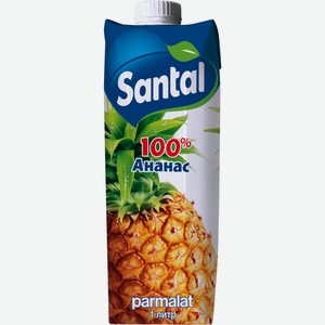 Напиток сокосодержащий Santal ананасовый, 1л Россия