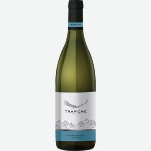 Вино Trapiche Chardonnay белое сухое, 0.75л Аргентина