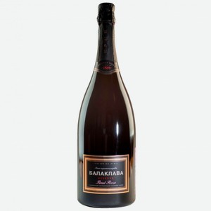 Вино игристое розовое брют «Балаклава» RESERVE ROSE 1,5л 1.5 л