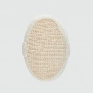 Мочалка-брус овальная для тела BEAUTY FORMAT Natural Nettle + Cotton 1 шт