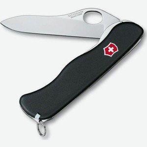 Складной нож Victorinox Sentinel One Hand, функций: 5, 111мм, черный , коробка картонная [0.8416.m3]