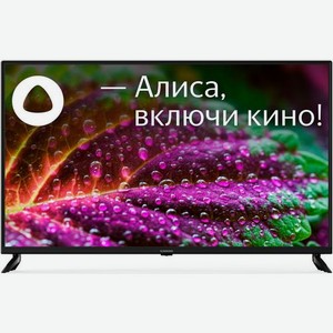 43  Телевизор SunWind SUN-LED43XU400, 4K Ultra HD, черный, СМАРТ ТВ, Яндекс.ТВ