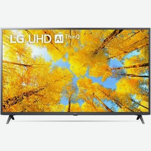 43  Телевизор LG 43UQ76003LD.ADGG, 4K Ultra HD, темный металлик, СМАРТ ТВ, WebOS