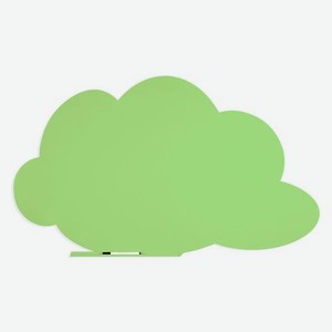 Доска магнитно-маркерная Rocada SkinColour Cloud зеленый 100x150см [6451-230]