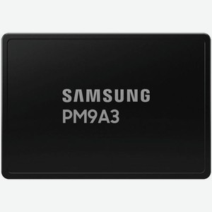 SSD накопитель Samsung PM9A3 MZQL2960HCJR-00A07 960ГБ, 2.5 , PCI-E 4.0 x4, NVMe, U.2