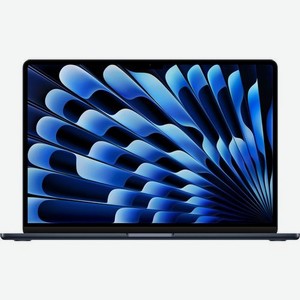 Ноутбук Apple MacBook Air A2941, 15.3 , IPS, Apple M2 8 core 3.5ГГц, 8-ядерный, 8ГБ 256ГБ SSD, Mac OS, полночный [mqkw3zs/a]