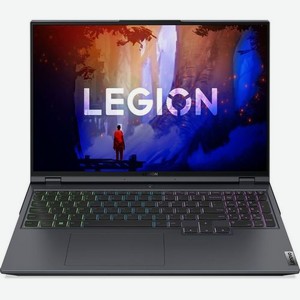 Ноутбук игровой Lenovo Legion 5 Pro 16ARH7H, 16 , IPS, AMD Ryzen 5 6600H 3.3ГГц, 6-ядерный, 16ГБ DDR5, 1ТБ SSD, NVIDIA GeForce RTX 3060 для ноутбуков - 6 ГБ, без операционной системы, серый [82rg000rrk]