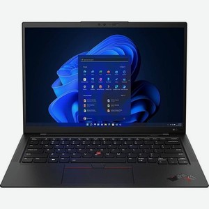 Ноутбук Lenovo ThinkPad X1 Carbon G10, 14 , IPS, Intel Core i5 1235U 1.3ГГц, 10-ядерный, 16ГБ LPDDR5, 512ГБ SSD, Intel Iris Xe graphics , Windows 11 Professional, черный [21ccs9q501]