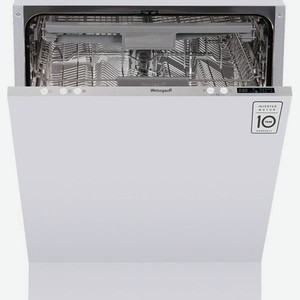 Встраиваемая посудомоечная машина WEISSGAUFF BDW 6073 D, полноразмерная, ширина 59.8см, полновстраиваемая, загрузка 14 комплектов