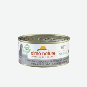 Almo Nature консервы консервы для кошек с тунцом и мальками (150 г)