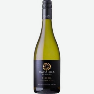 Вино Рапаура Спрингс Совиньон Блан 2020 ординарное, сухое, белое, 0,75л 13%