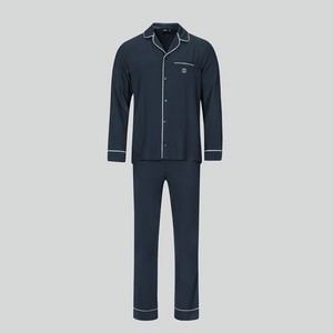 Пижама мужская Togas Альбен темно-синяя 2 предмета S(46)