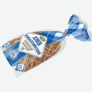 Хлеб Волжский Пекарь ржаной бездрожжевой, половинка, 250 г, пакет