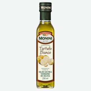 Масло оливковое Monini Extra Virgin нерафинированное с ароматом трюфеля, 250 мл