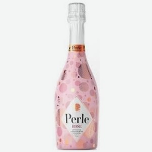 Вино игристое Perle розовое п/сладкое 11,5% 0,75л (Союз Вино)