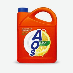 Средство для мытья посуды AOS Лимон 4800 мл