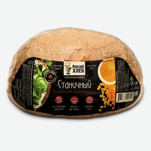 Хлеб пшенично-ржаной «Рижский хлеб» Станичный бездрожжевой, 250 г