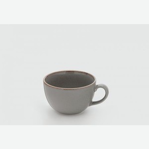 Чашка чайная PORLAND Темно-серый 340 мл