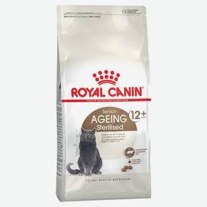 Сухой корм для стерилизованных кошек Royal Canin Ageing Sterilised 12+, 400 г