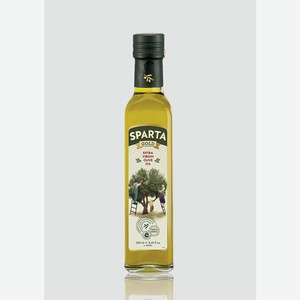 Масло оливковое нерафинированное первого холодного отжима Sparta 0.25 л., 0,25 кг
