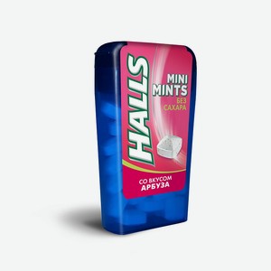 Конфеты без сахара со вкусом арбуза Halls Mini Mints, 0,013 кг