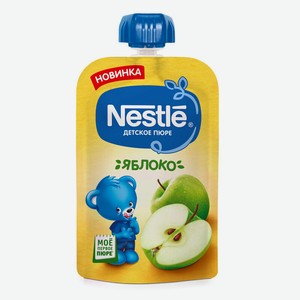 Пюре фруктовое Nestle Яблоко 0,09 кг