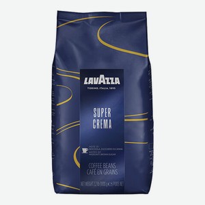 Кофе в зернах LAVAZZA Espresso Super Crema 1кг