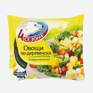 Овощи по-деревенски  4 сезона  400г