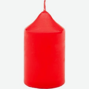 Свеча бочонок Антей-Кэндл классик 10х5 см красная