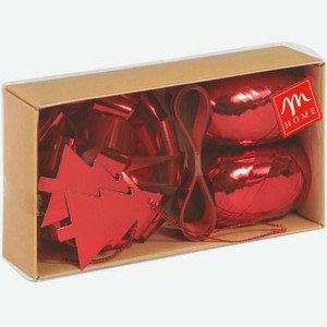 Набор для упаковки подарков бумажный Mercury NY красный