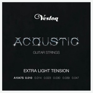 Струны для акустической гитары VESTON A1047S
