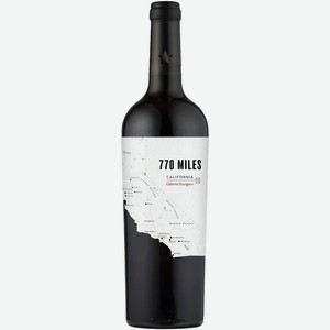 Вино  770 Миль  Каберне Совиньон, 750 мл, Красное, Сухое