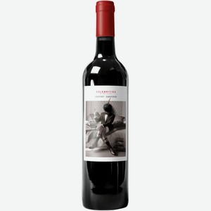 Вино  Селебритис  Каберне Совиньон, 2020, 2020, 750 мл, Красное, Сухое