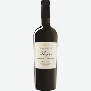 Вино Фанагория,  Авторское вино  Шардоне-Совиньон, 750 мл, Белое, Сухое