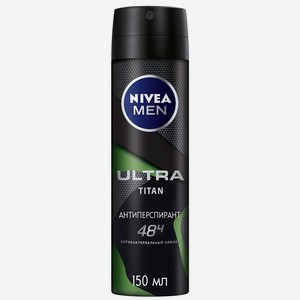 Дезодорант-антиперспирант спрей мужской Nivea Ultra Titan 150мл