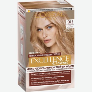 Краска д/волос Excellence 9U универсальный очень светло-русый