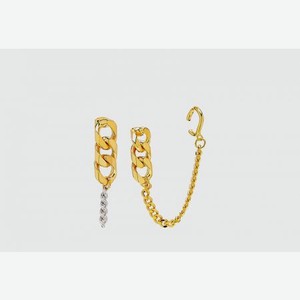 Серьги LISA SMITH Chain Earrings With Cuff 2 шт