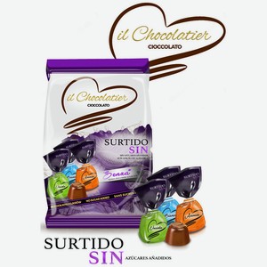 Конфеты шоколадные без сахара 0,78 кг EUROCHOC S.L. Испания