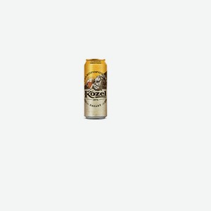 Пиво Велкопоповицкий Козел Резаное светлое 4.7% 0.45л жестяная банка Россия
