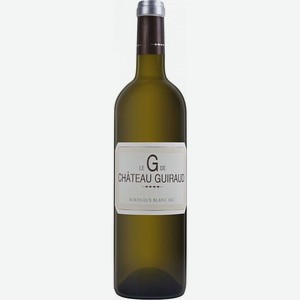 Вино G De Chateau Guiraud 2016г. белое сухое 13.5% 0.75л Франция Бордо