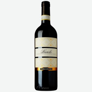 Вино Terredavino Barolo DOCG красное сухое 14% 0.75л Италия Пьемонт