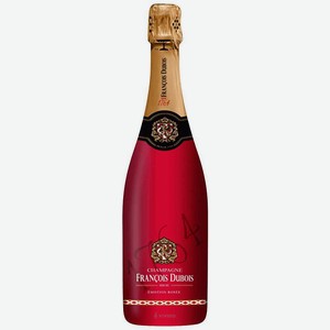 Шампанское Francois Dubois emotion розовое полусухое 12% 0.75л ст/б Франция Шампань