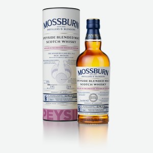 Виски Моссберн Блендед Молт Спейсайд 46% 0,7л п/уп Шотландия