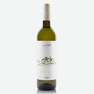 Вино Tres Pilares Sauvignon DO белое сухое 12,5% 0.75л Испания Руэда