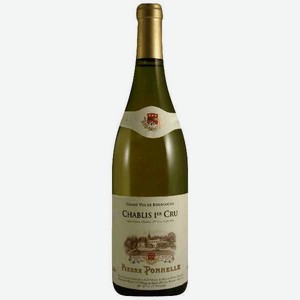 Вино Chablis 1er Cru Pierre Ponnelle белое сухое 12.5% 0.75л Франция Бургундия