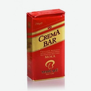 Молотый обжаренный кофе CREMA BAR MARCAFE, 0,25 кг