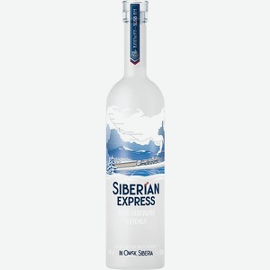 Водка Siberian Express 40% 0,5л Россия