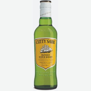 Виски купажированный Cutty Sark 40% 0.35л Соединенное Королевство